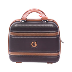GOBY BEAUTY BOX AGATE BROWN Default Title - MamasJan Luggage