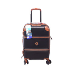 GOBY TROLLEY CASE AGATE BROWN 20INCH Default Title - MamasJan Luggage