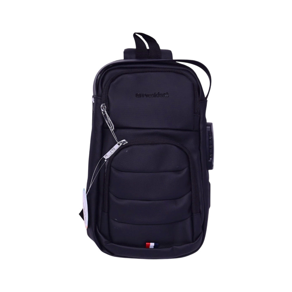 PRESIDENT CROSS BODY BAG 12.5 INCH SBP9060-12.5 Default Title - MamasJan Luggage