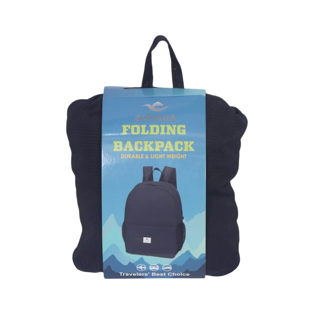 SONADA FOLDING BACKPACK BT99494 Default Title - MamasJan Luggage