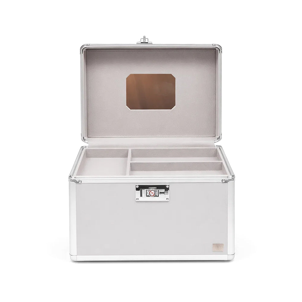 MONSCA ALUMINUM BEAUTY BOX 12INCH M23705-12 Default Title - MamasJan Makeup