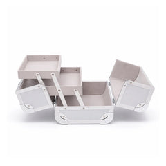 MONSCA ALUMINUM BEAUTY BOX 8INCH M23707-8 Default Title - MamasJan Makeup