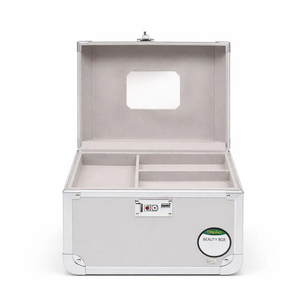 MONSCA ALUMINUM BEAUTY BOX 12INCH M23710-12 Default Title - MamasJan Makeup