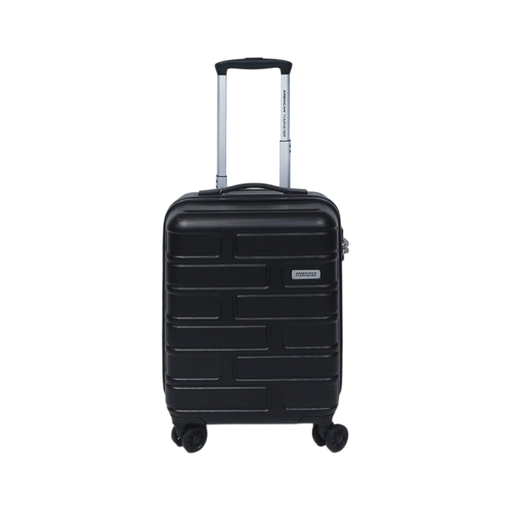 AMERICAN TOURISTER TROLLY CASE 20 INCH BLACK BRICLANE Default Title - MamasJan Luggage