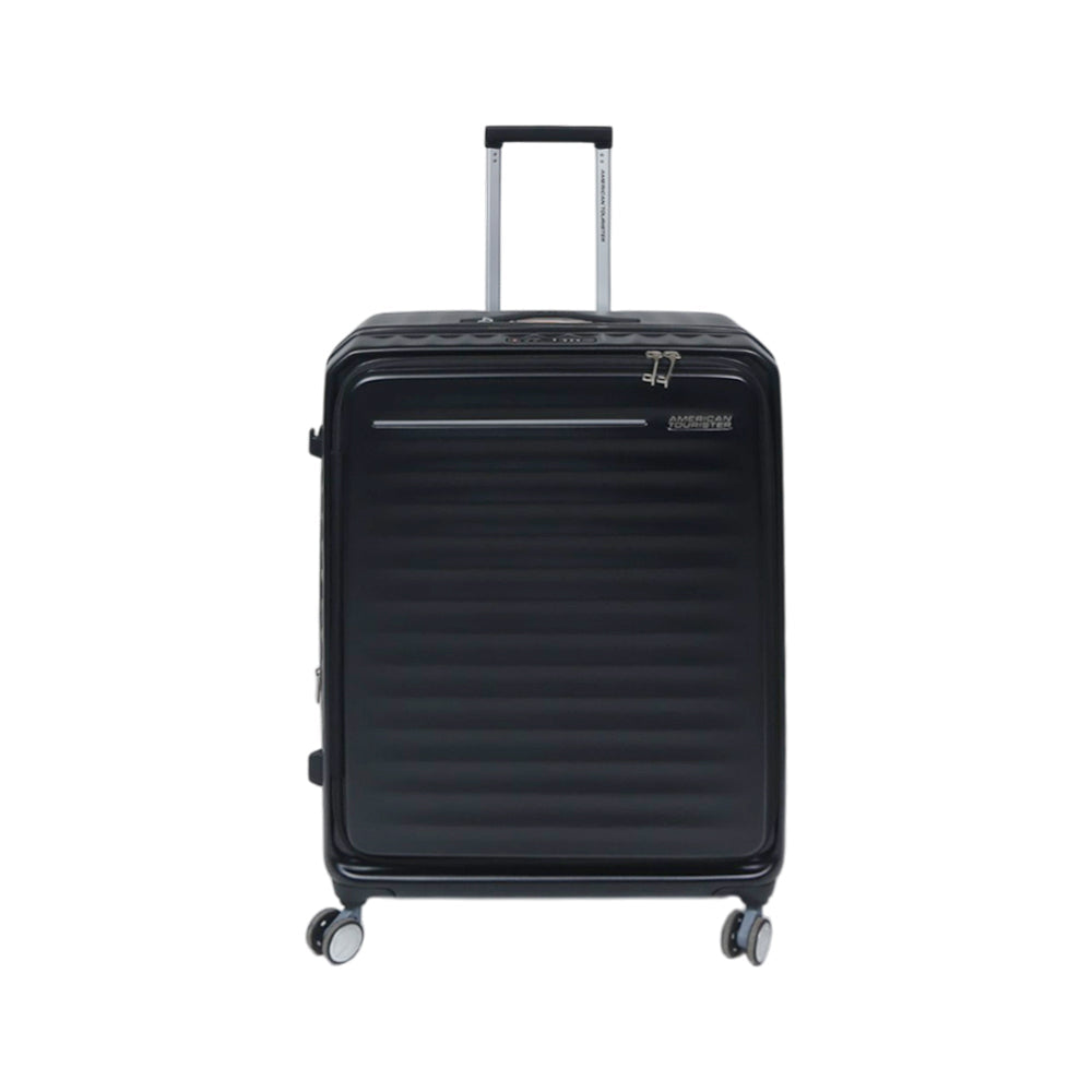 AMERICAN TOURISTER TROLLY CASE 28 INCH BLACK FRONTEC Default Title - MamasJan Luggage