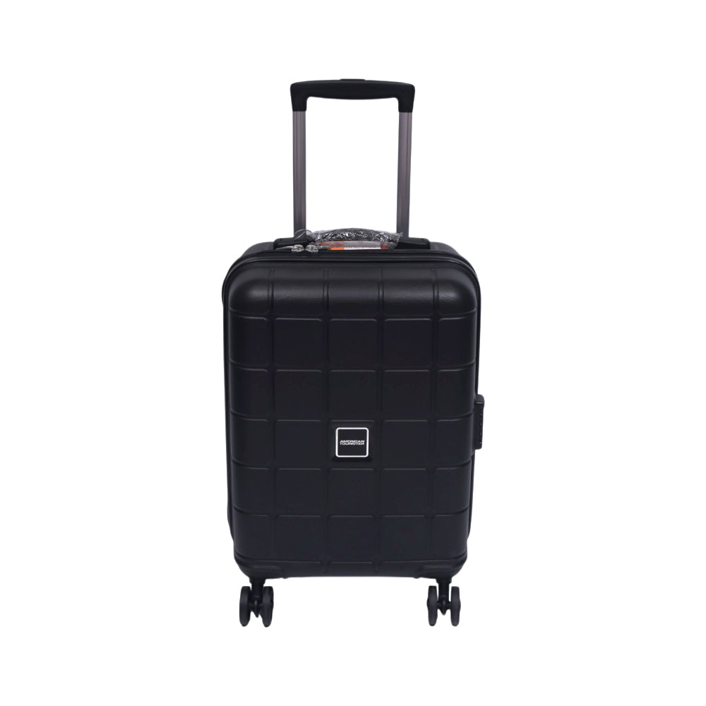 AMERICAN TOURISTER TROLLY CASE 20 INCH BLACK HUNDO Default Title - MamasJan Luggage