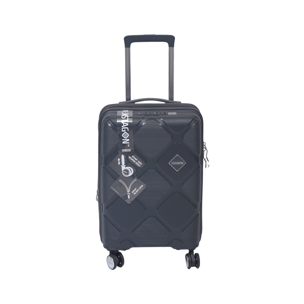 AMERICAN TOURISTER TROLLY CASE 20 INCH DARK GREY INSTAGON Default Title - MamasJan Luggage
