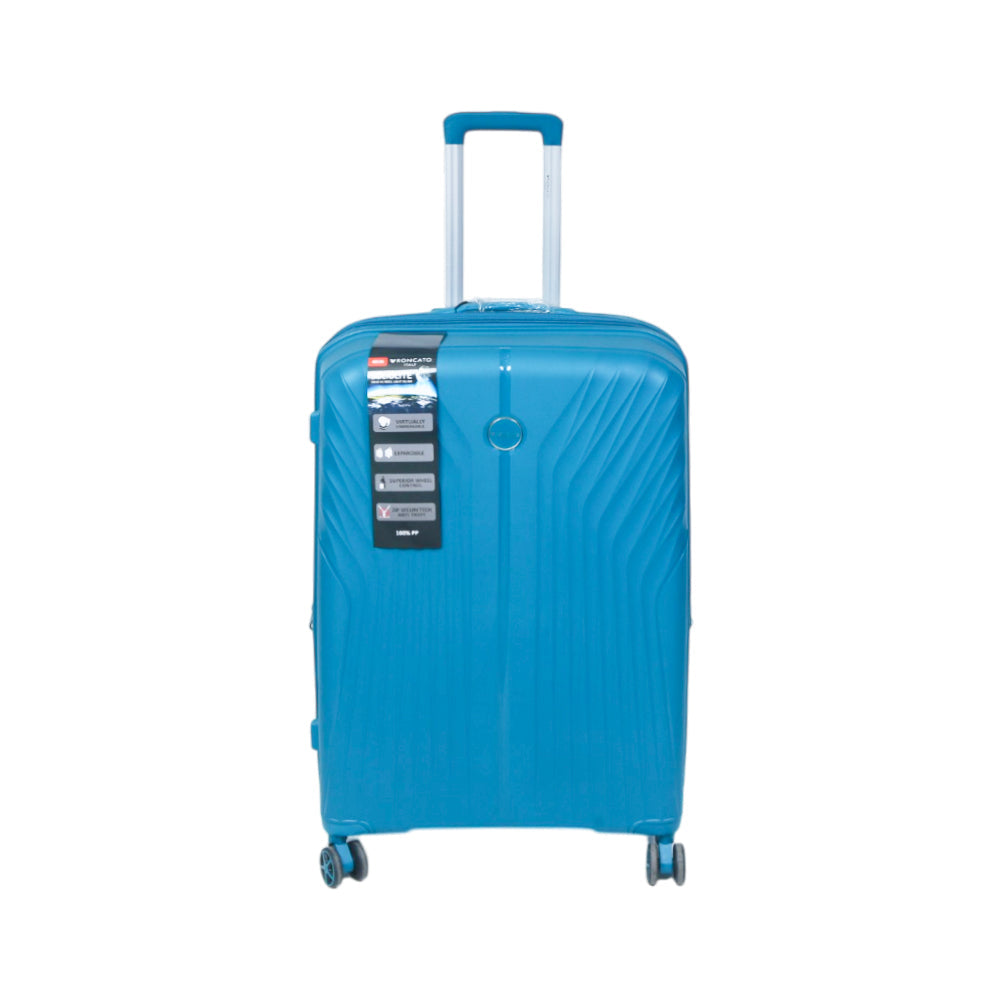 RONCATO TROLLY CASE 28 INCH OIL GREEN EDGE PRO Default Title - MamasJan Luggage