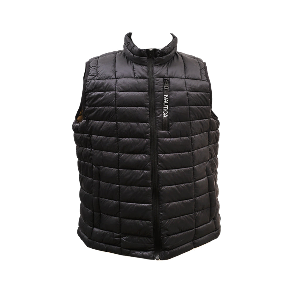 NAUTICA MEN S/L PUFFER JACKET 333947 BLK L (IRW) XL - MamasJan mens wear
