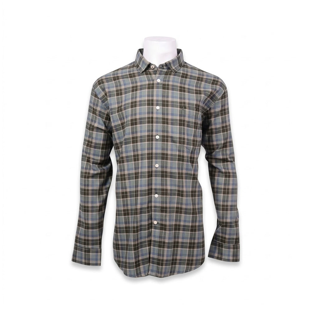 IZOD MEN L/S DRESS SHIRT 1797593 GRN XL (IR) M - MamasJan mens wear