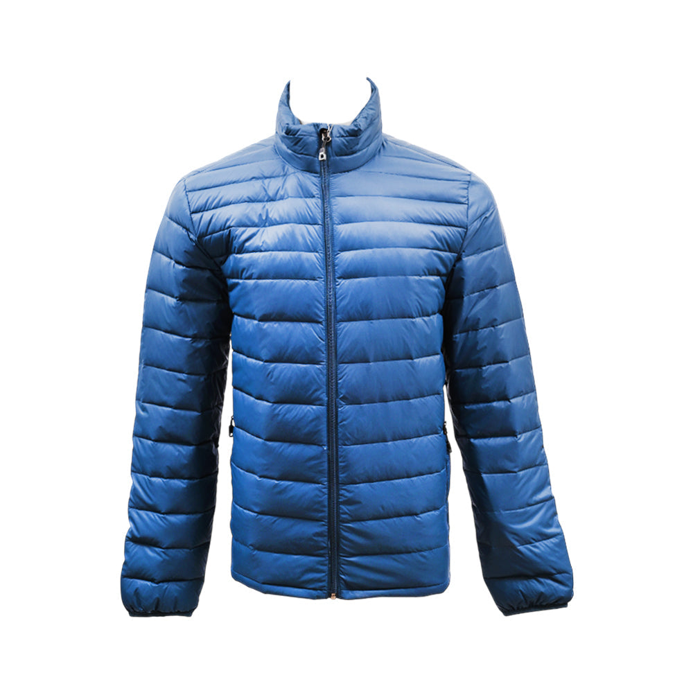 HEAT 32 MEN L/S PUFFER JACKET T4FM6055DRT SHARK L IRW XXL - MamasJan mens wear