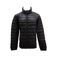 HEAT 32 MEN L/S PUFFER JACKET T4FM6055DRT BLK M IRW XXL - MamasJan mens wear