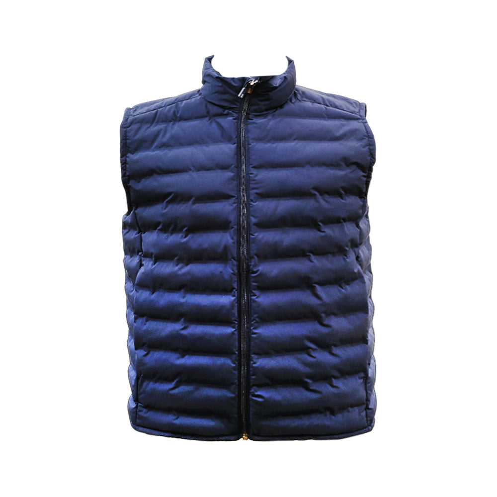 HEAT 32 MEN L/S PUFFER JACKET T5FMRP10PRT NVY L IRW M - MamasJan mens wear