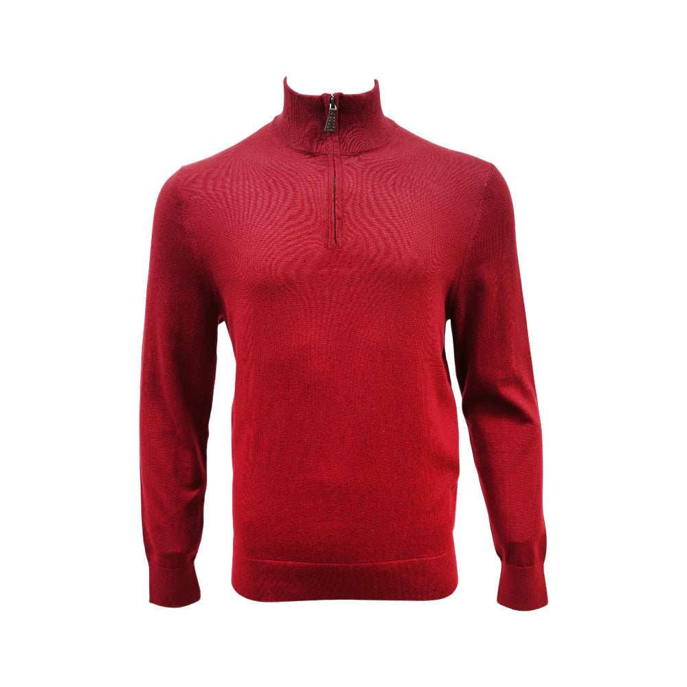 NAUTICA MEN L/S H-ZIPPER SWEATER SR5701 MRNS L (IRW) XL - MamasJan mens wear