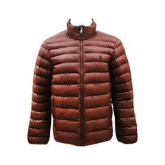 RL MEN L/S PUFFER JACKET 100003 BRN L (IRW) M - MamasJan mens wear