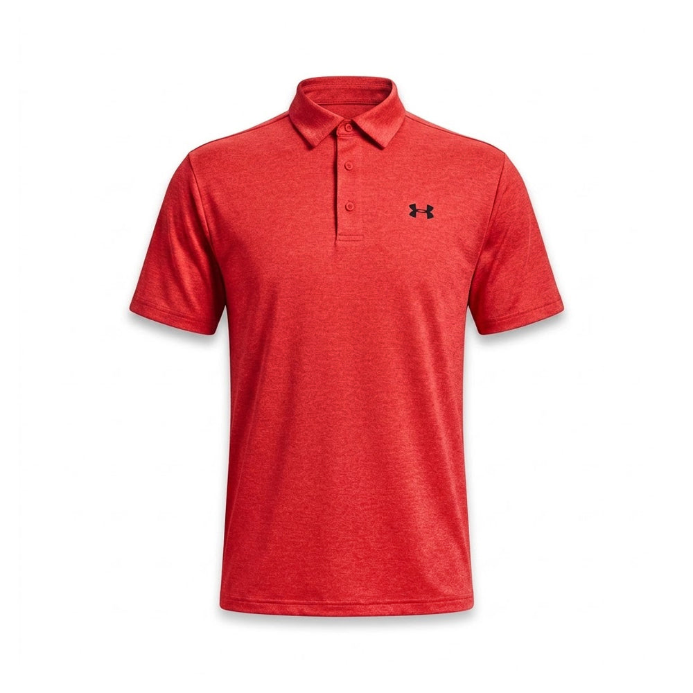 UA MEN S/S POLO SHIRT 1351131 RED M (IRS) Default Title - MamasJan mens wear