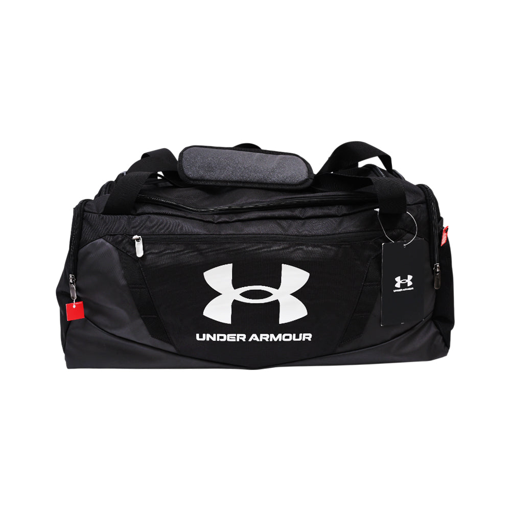 UA DUFFLE BAG 1369223 BLK (IR) Default Title - MamasJan mens wear