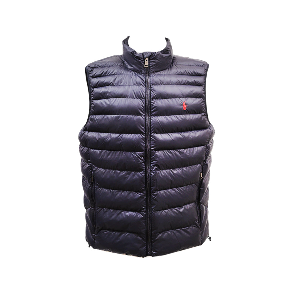 RL MEN S/L PUFFER JACKET 289001 NVY M (IRW) Default Title - MamasJan mens wear