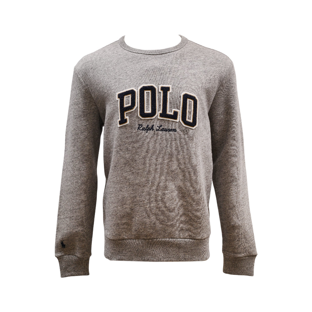 RL MEN L/S SWEAT SHIRT 153001 GRY L (IRW) XL - MamasJan mens wear