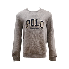 RL MEN L/S SWEAT SHIRT 153001 GRY L (IRW) XL - MamasJan mens wear