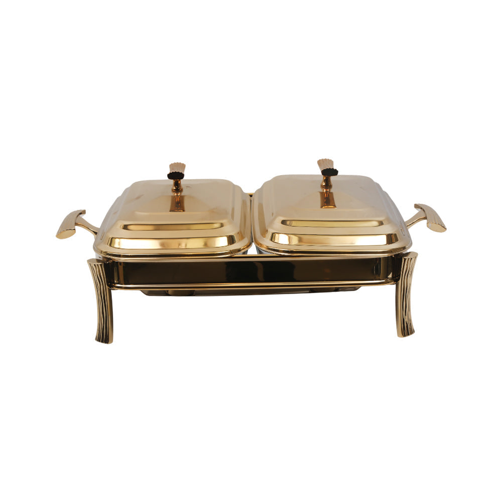 DONGA GOLDEN RECTANGULAR 2IN1 MAY FLOWER CR21061G Default Title - MamasJan Crockery