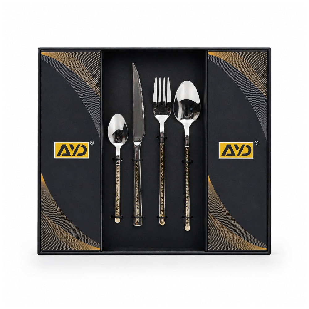 CUTLERY SET 24PC AYD G002HF-24 Default Title - MamasJan Crockery
