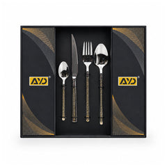 CUTLERY SET 24PC AYD G002HF-24 Default Title - MamasJan Crockery