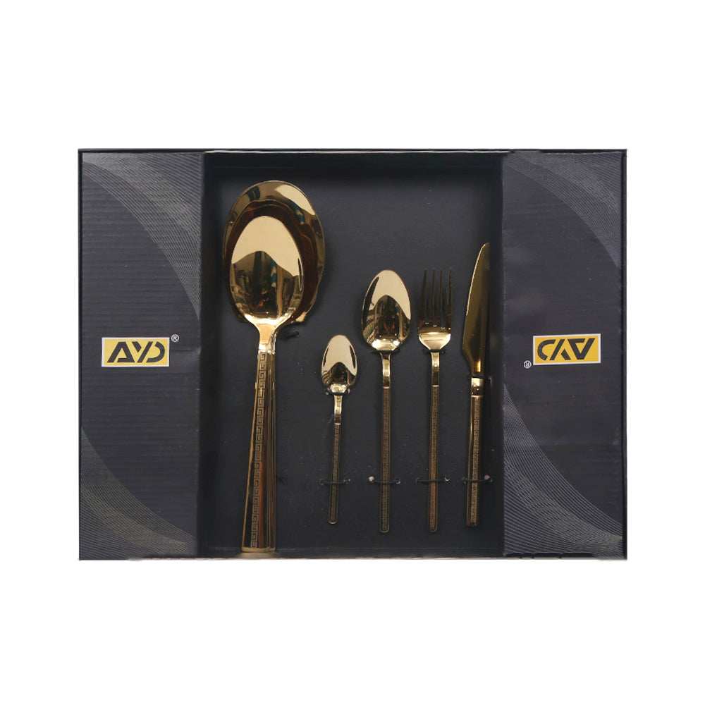 CUTLERY SET 36PC AYD G002TF-36 Default Title - MamasJan Crockery