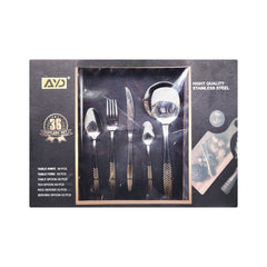 CUTLERY SET 36PC AYD C Default Title - MamasJan Crockery