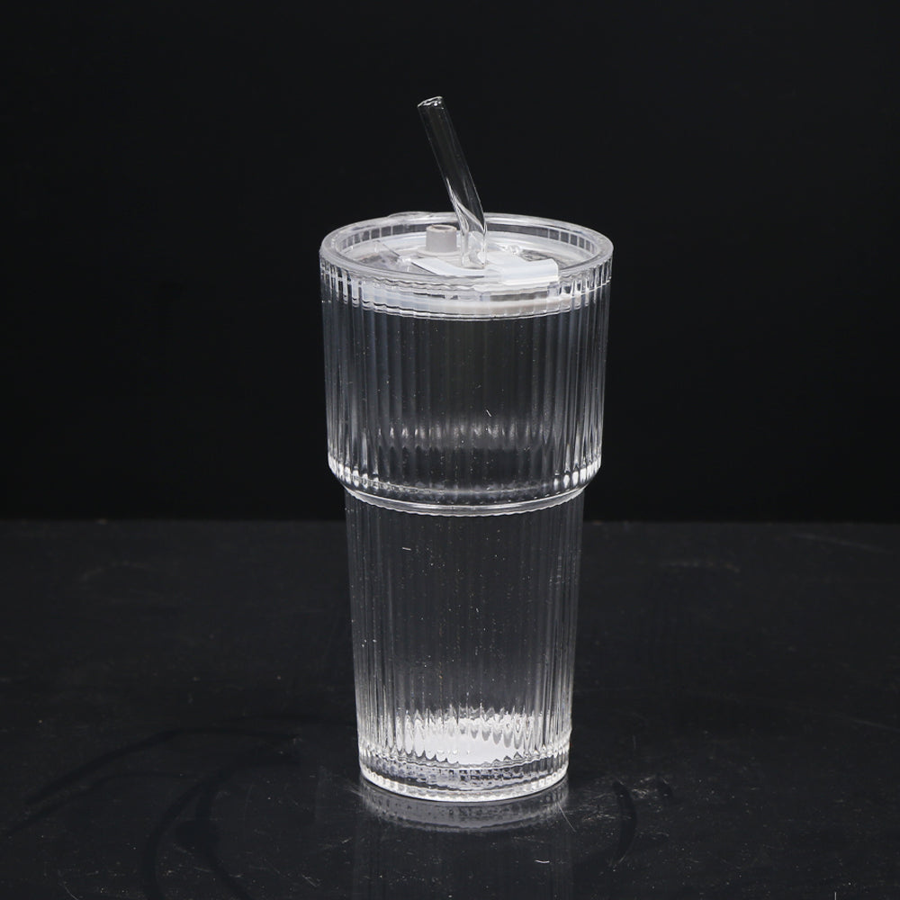 MUG WITH STRAW IR P13 Default Title - MamasJan Crockery