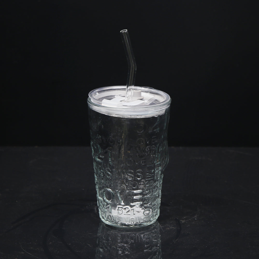 MUG WITH STRAW IR P14 Default Title - MamasJan Crockery