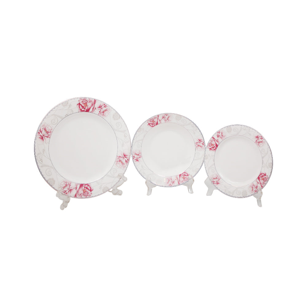 PLATE SET 18PC BONE CHINA B3 FE Default Title - MamasJan Crockery