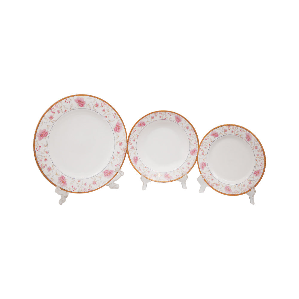 PLATE SET 18PC BONE CHINA B5 FE Default Title - MamasJan Crockery