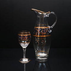 WATER SET 7PC 001FE Default Title - MamasJan Crockery