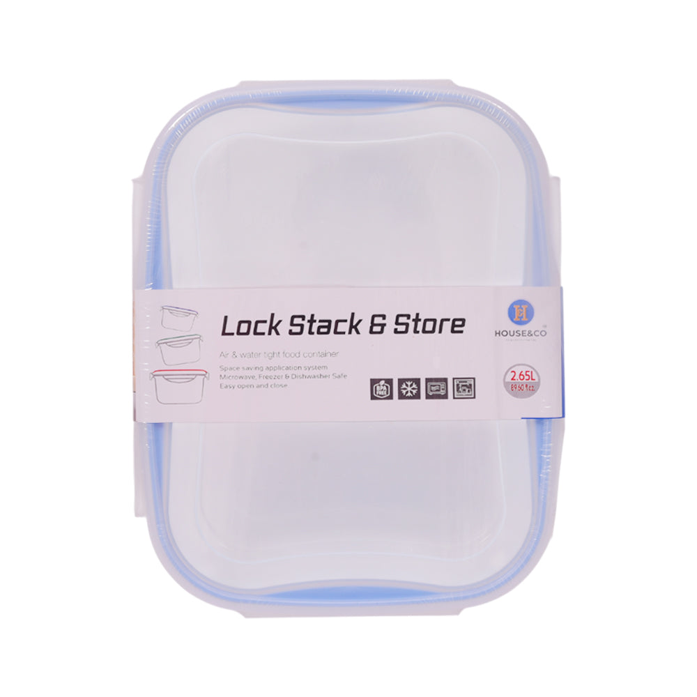 H&C FOOD STORAGE CONTAINER 2650 ML Default Title - MamasJan Grocery Nonfood