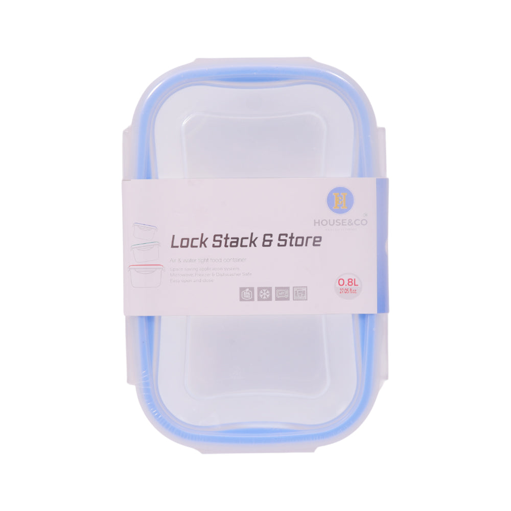 H&C FOOD STORAGE CONTAINER 800 ML Default Title - MamasJan Grocery Nonfood