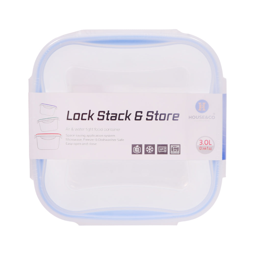 H&C FOOD STORAGE CONTAINER 3000 ML Default Title - MamasJan Grocery Nonfood