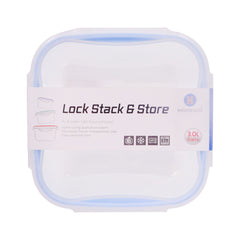 H&C FOOD STORAGE CONTAINER 3000 ML Default Title - MamasJan Grocery Nonfood