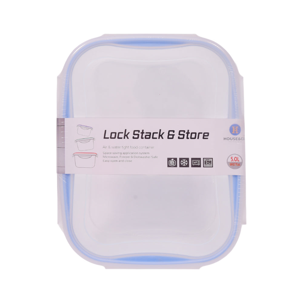 H&C FOOD STORAGE CONTAINER 5000 ML Default Title - MamasJan Grocery Nonfood