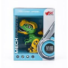MY66-J1203G DIE-CAST DINO ROBOT IR Default Title - MamasJan Toys