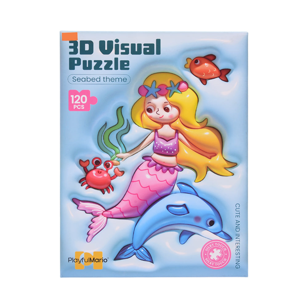 88977 3D VISUAL PUZZLE 120PC IR Default Title - MamasJan Toys