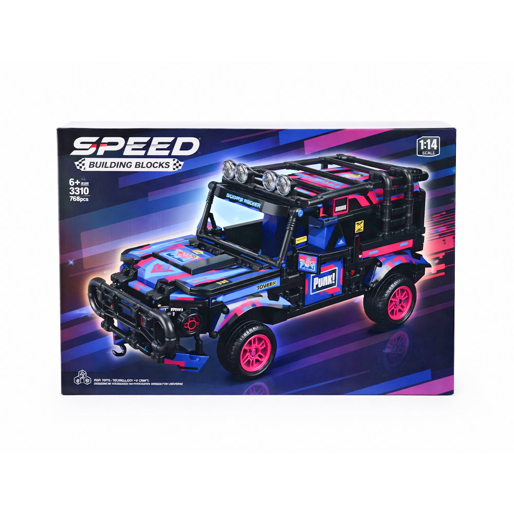 3310 SPEED JEEP BUILDING BLOCKS IR Default Title - MamasJan Toys