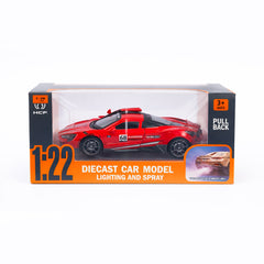 HCL-819P DIECAST PULL BACK CAR IR Default Title - MamasJan Toys
