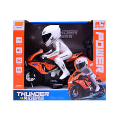 UJ99-MT01 UJIE THUNDER RIDER MOTORCYCLE R/C IR Default Title - MamasJan Toys