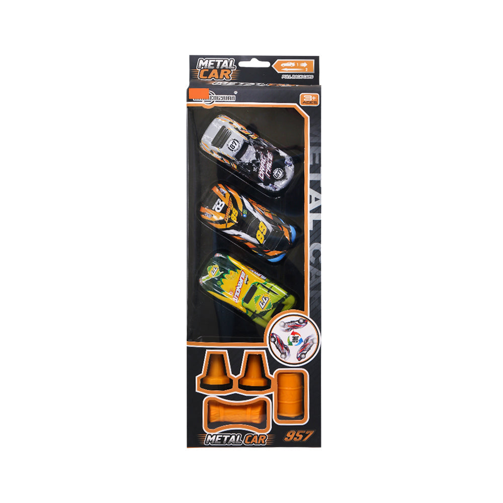 KZ957-090 METAL PULLBACK CAR DINKEY IR Default Title - MamasJan Toys