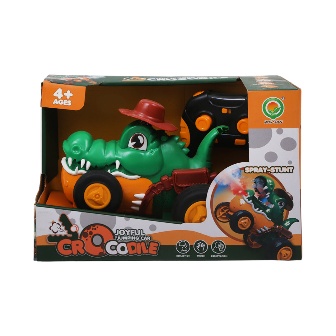1377A SPRAY STUNT COROCODILE CAR R/C IR Default Title - MamasJan Toys