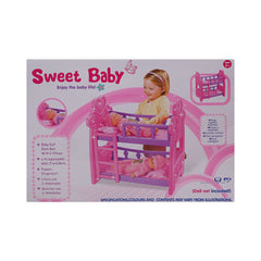 25500A SWEET BABY DOLL BED IR Default Title - MamasJan Toys