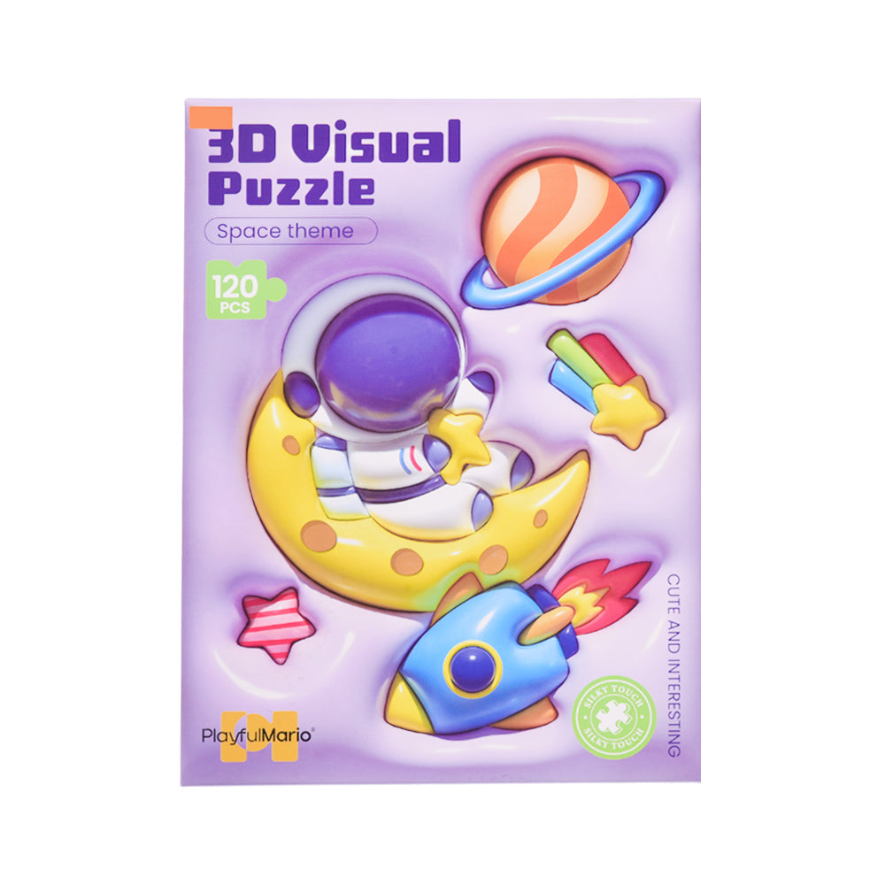88972 3D VISUAL PUZZLE SPACE 120PC IR Default Title - MamasJan Toys