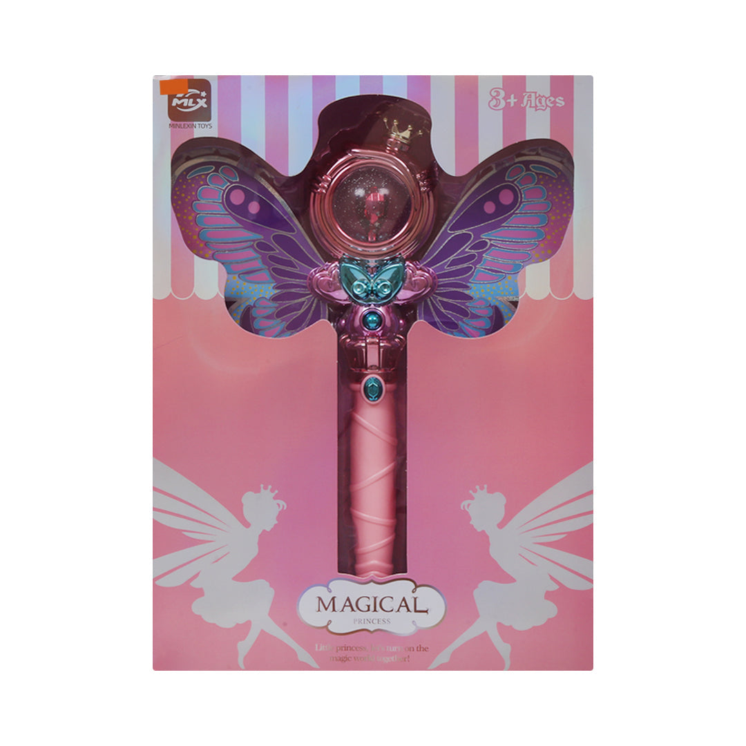 9971A MAGICAL PRENCESS WAND BUTTERFLY IR Default Title - MamasJan Toys
