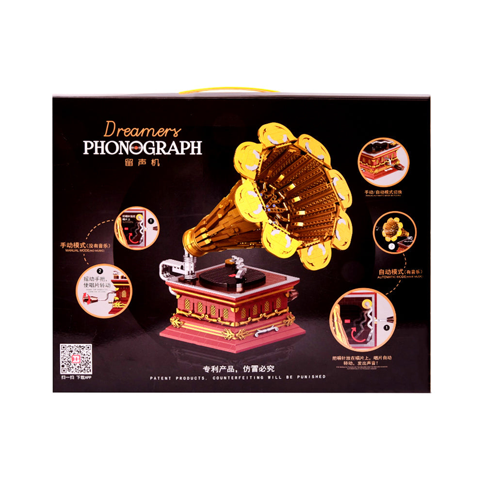 YC-21002 DREAMER PHONOGRAPH BLOCKS 2125PC IR Default Title - MamasJan Toys